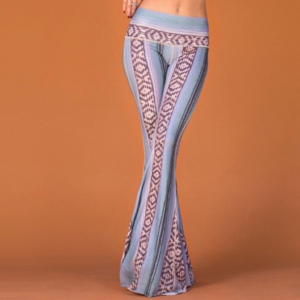 Teeki Border Towns Bell Bottoms